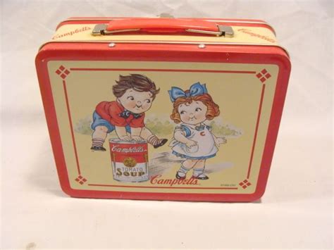 how much is cambles kid metal lunch box worth|1998 Collectible Campbells Soup Kids Metal Lunch Box True .